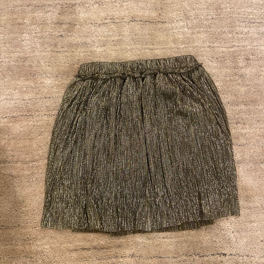 Isabel Étoile Chic Metallic Skirt